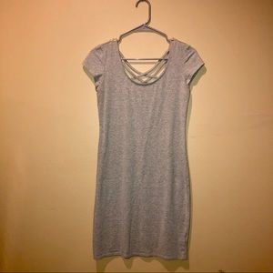 Gray Cotton Dress
